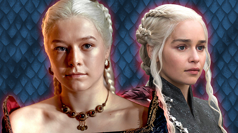 Rhaenyra Daenerys dragon scales