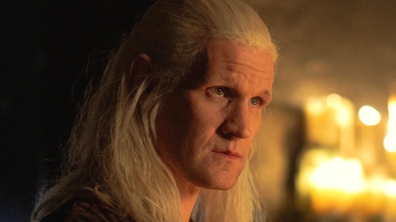 Daemon Targaryen white hair