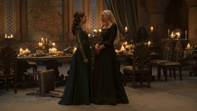 Alicent Rhaenyra talking