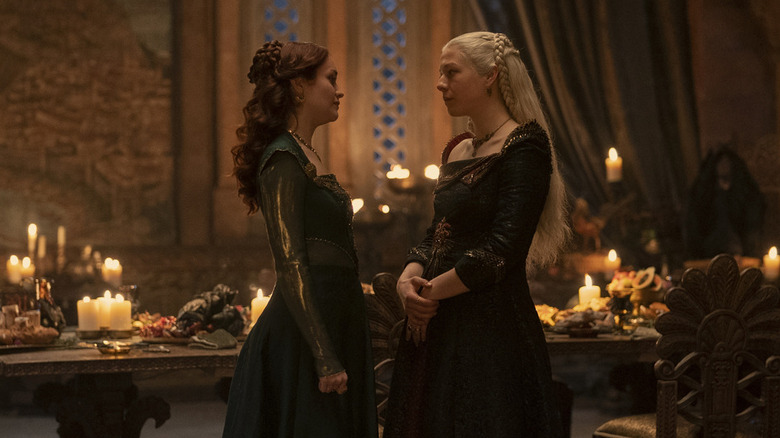 Alicent Rhaenyra talking