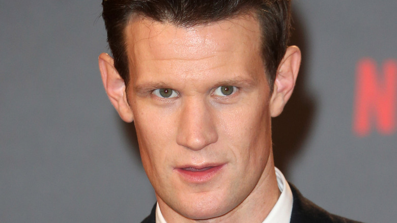 Matt Smith looking into camera