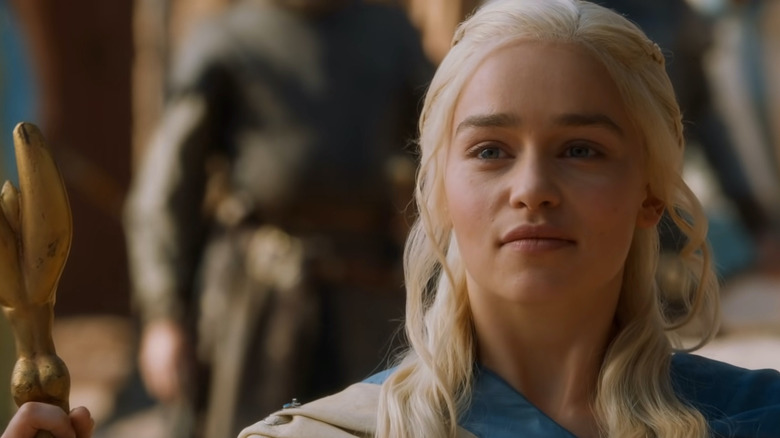 Daenerys Targaryen smiling