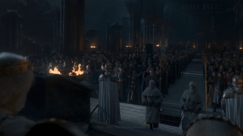The Great Council at the start of House of the Dragon