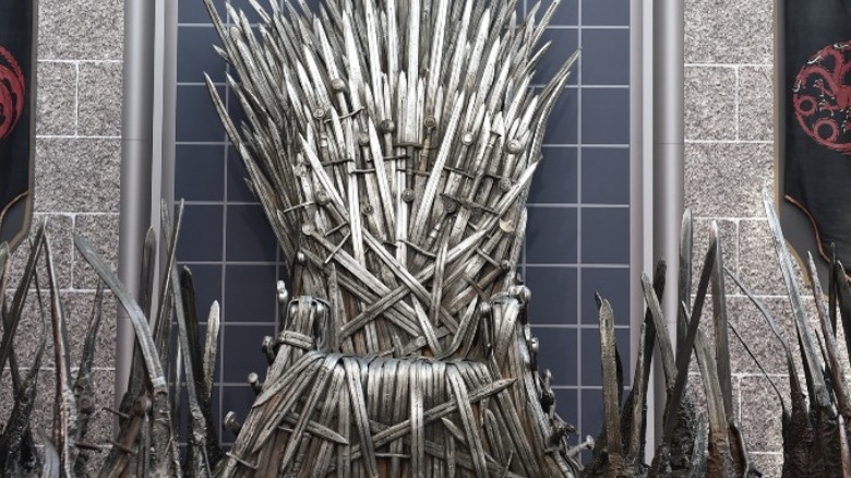 HBO's Iron Throne on display
