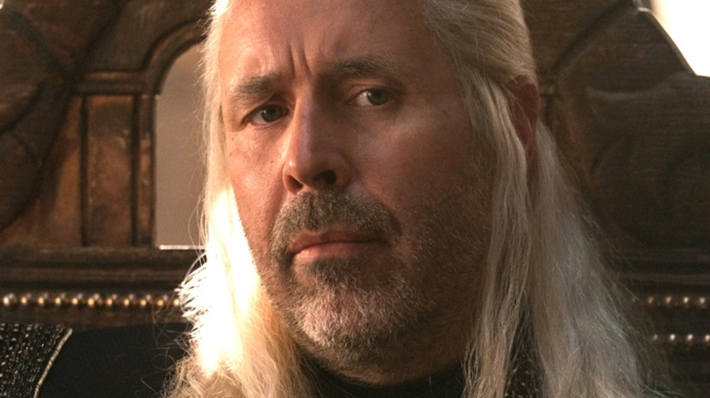 Paddy Considine as Viserys looking thoughtful