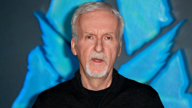 James Cameron at Avatar event