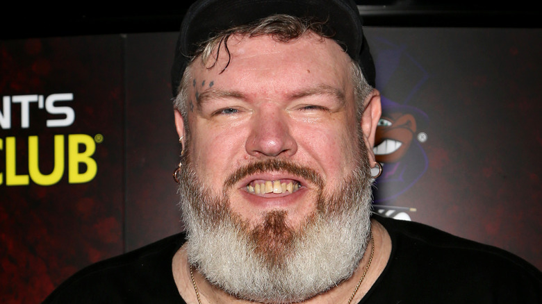 Hodor looking down