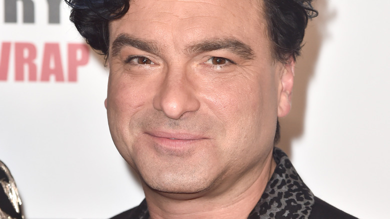 Johnny Galecki smiling