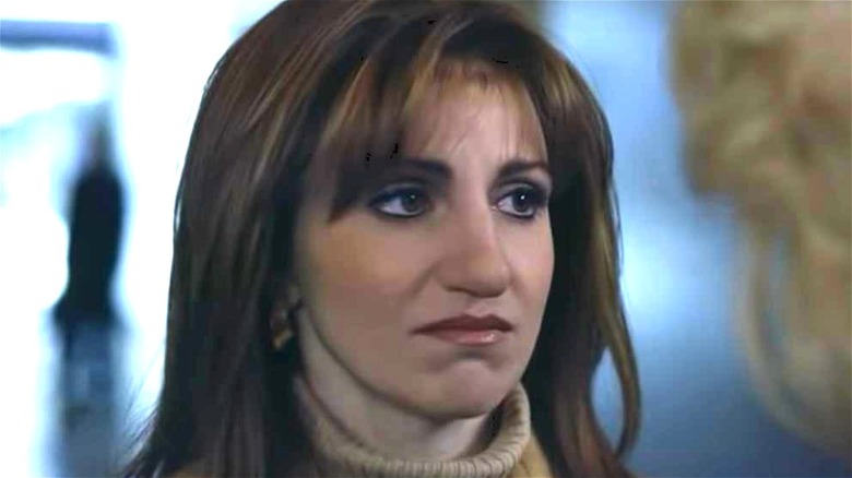 Paula Jones in closeup in Impeachment: American Crime Story