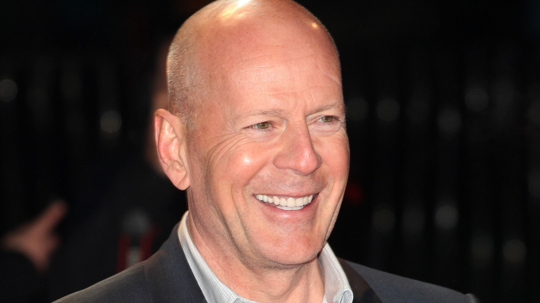 Bruce Willis smiling