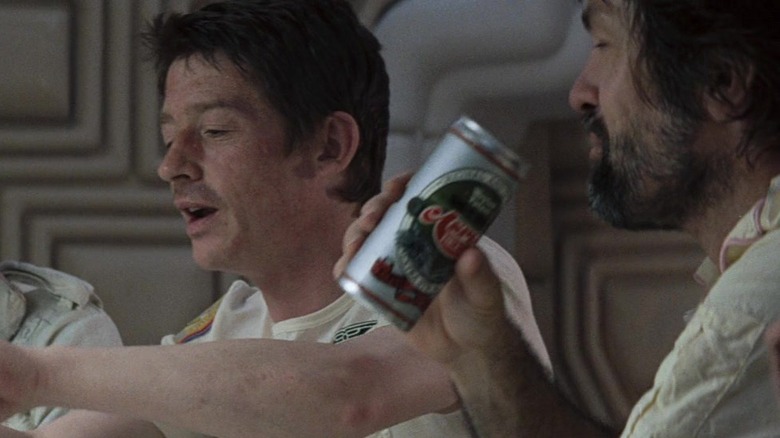 Nostromo crew eating