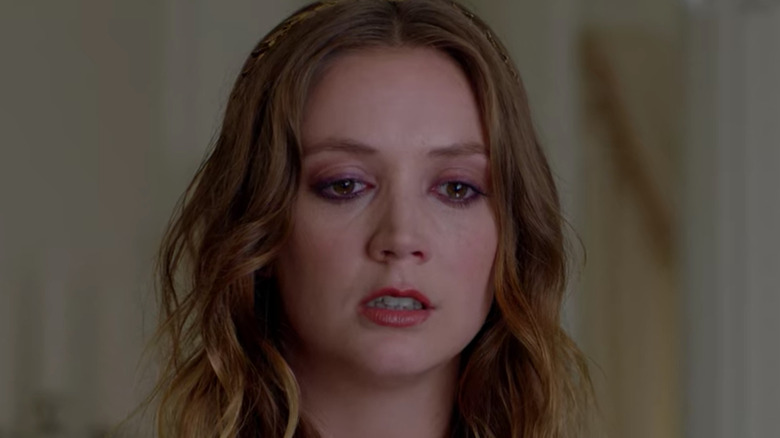 Mallory (Billie Lourd) crying in Apocalypse