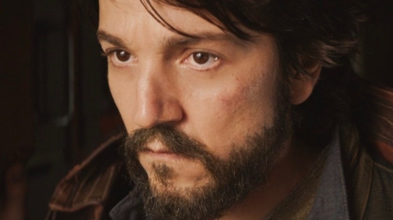 Cassian Andor with a serious expression