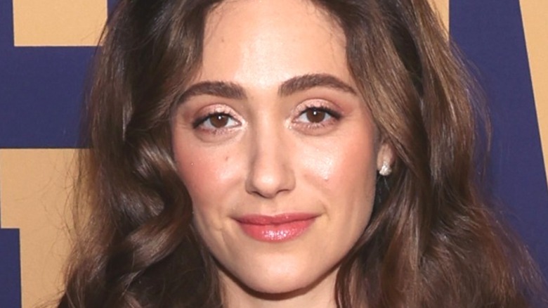 Emmy Rossum smiling