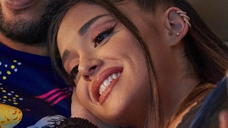 Ariana Grande smiling