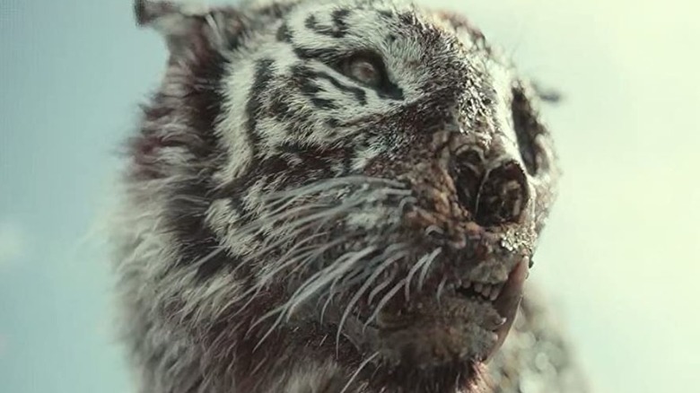 The zombie tiger in 'Army of the Dead'