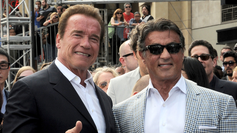 Schwarzenegger stands by Stallone