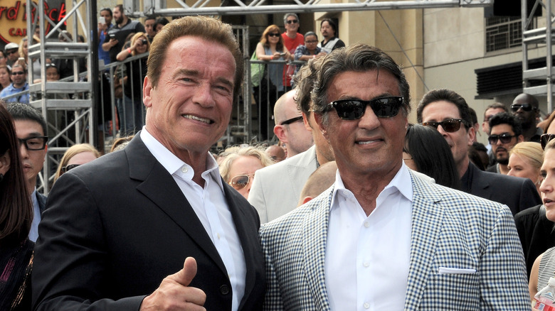 Schwarzenegger stands by Stallone