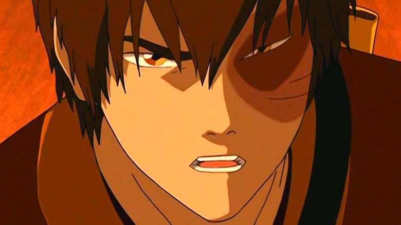 Close up of Zuko