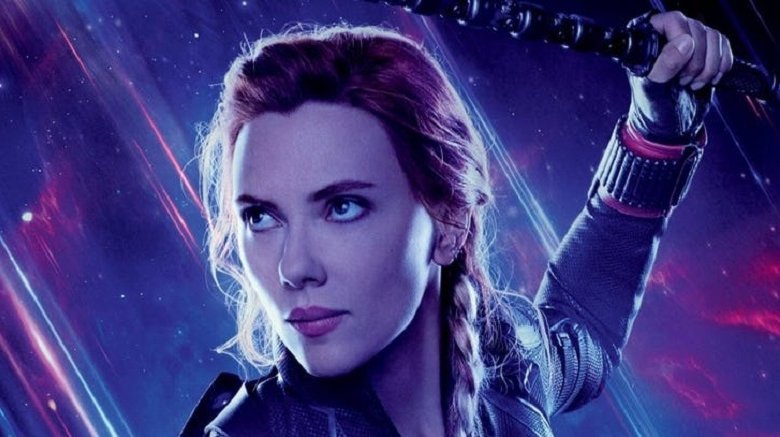 Black Widow Endgame poster