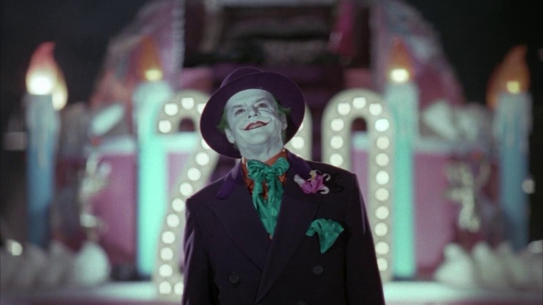 Michael Keaton and Jack Nicholson in Batman