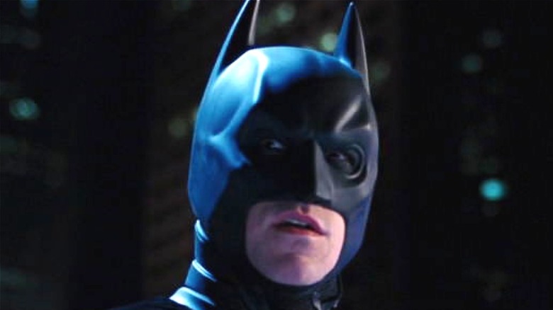 Christian Bale appears as Batman 