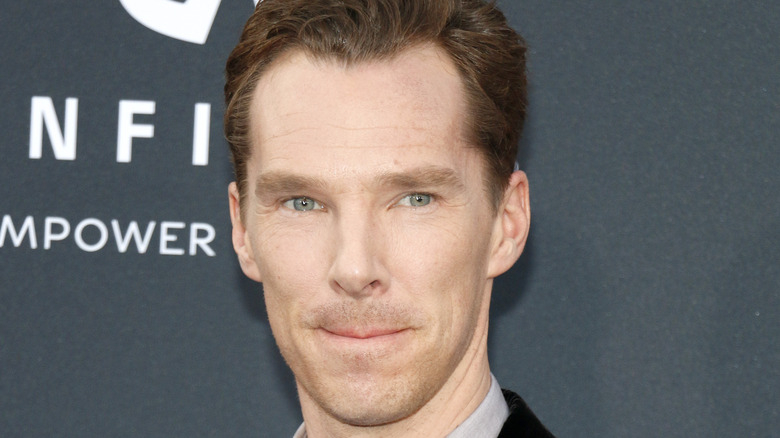 Benedict Cumberbatch smiling