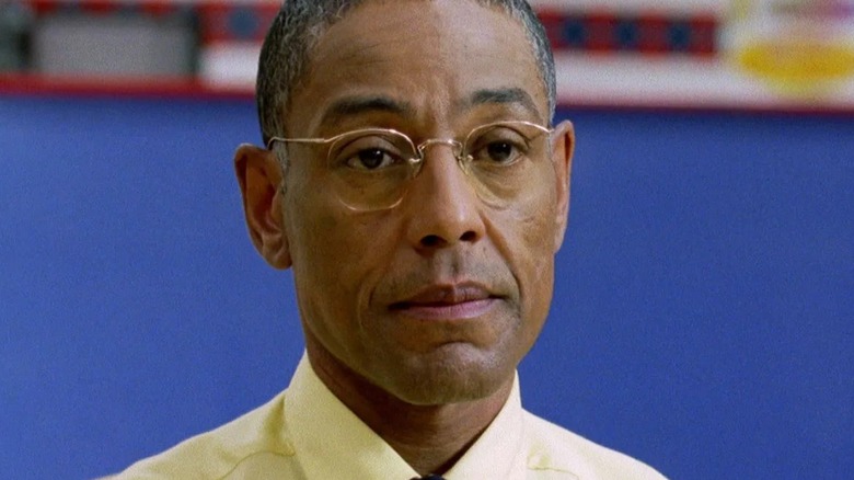 Gus Fring smirking