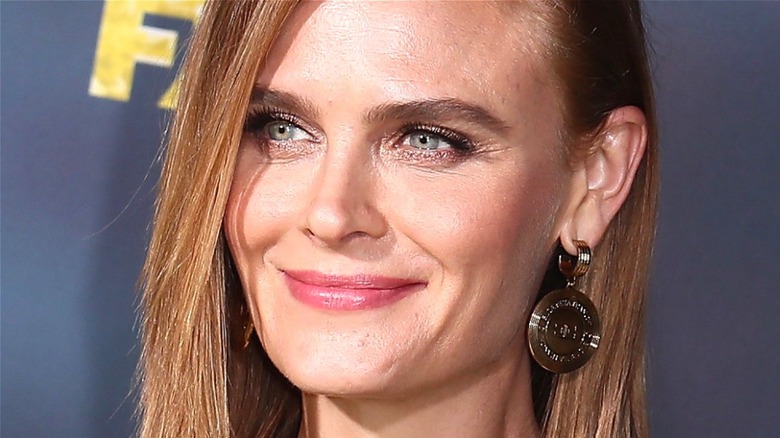 Emily Deschanel smiling