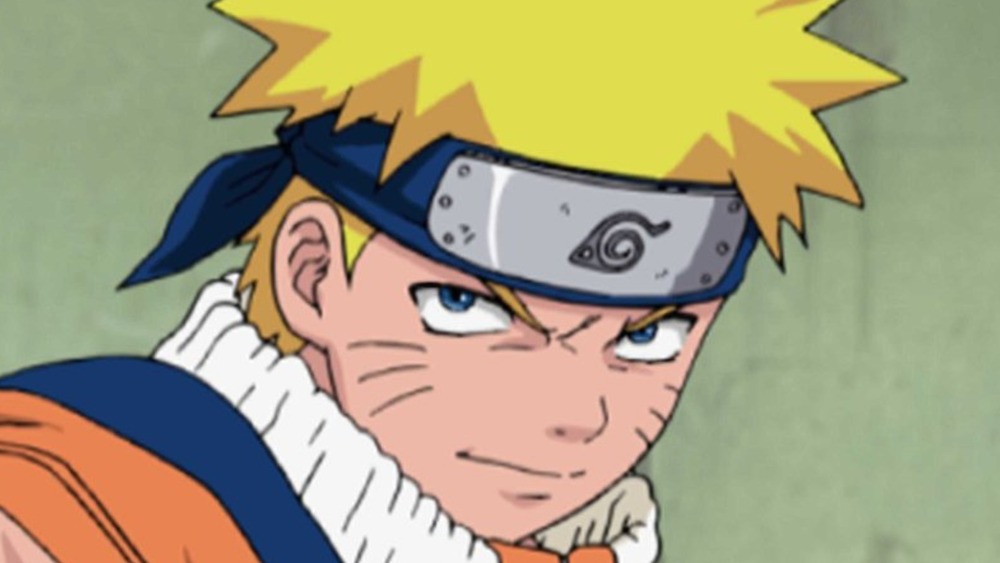 Naruto looks serious