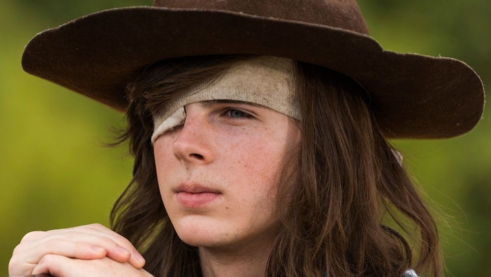 Carl Grimes eyepatch hat