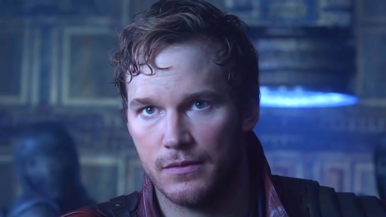 Chris Pratt wet hair