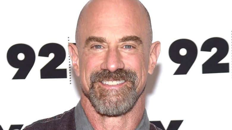 Christopher Meloni smiles