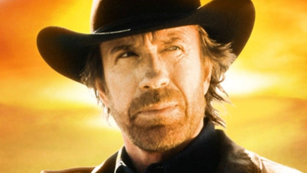 Walker (Chuck Norris) wears a cowboy hat