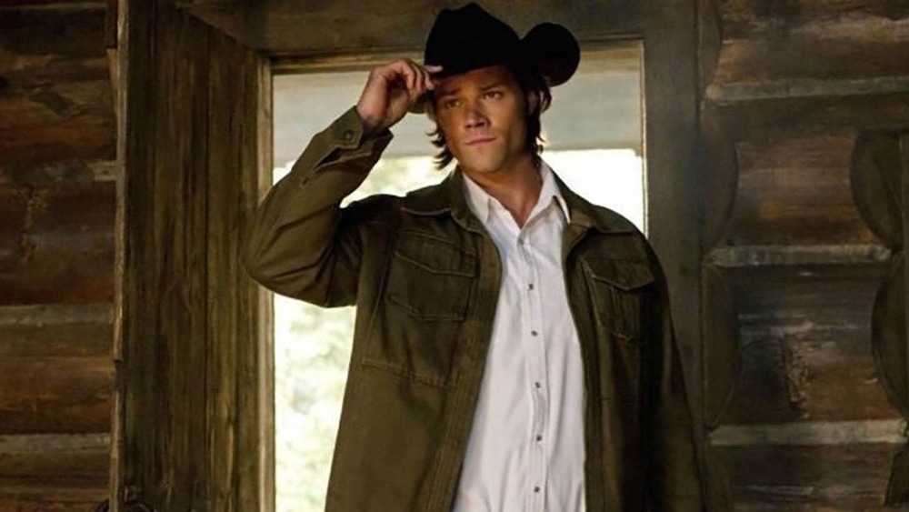 Walker (Jared Padalecki) tips his cowboy hat