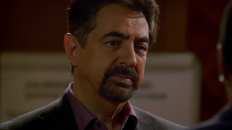 David Rossi looking serious