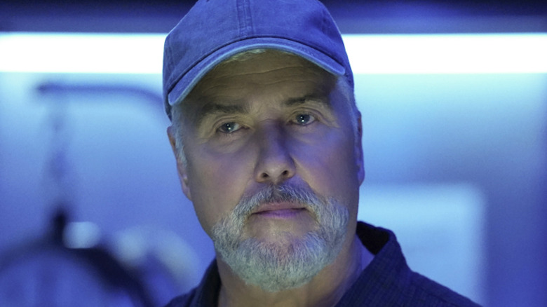 Gil Grissom wearing a hat in CSI: Vegas