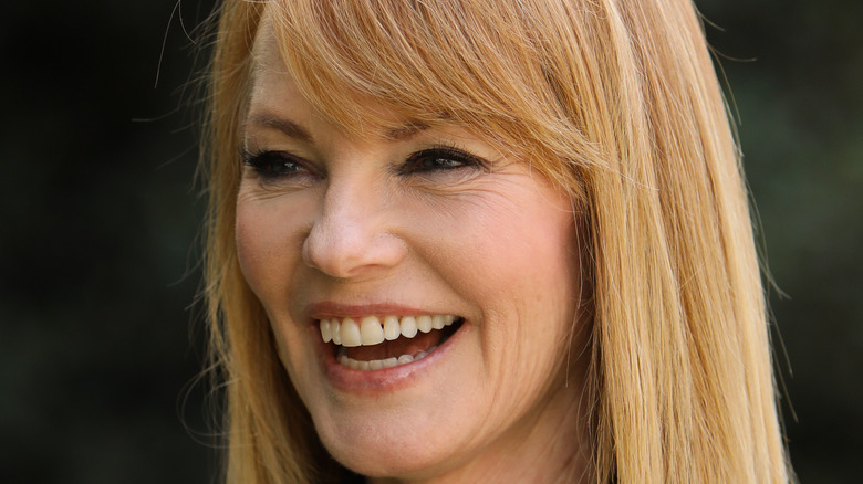 Marg Helgenberger smiling