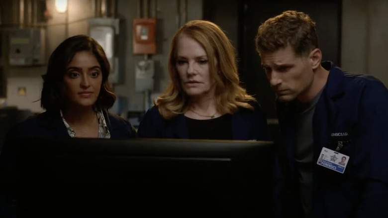 CSI team evidence footage