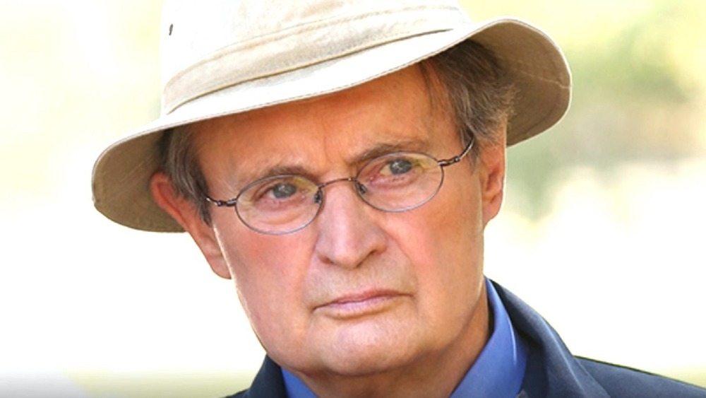 David McCallum as Ducky in a khaki hat