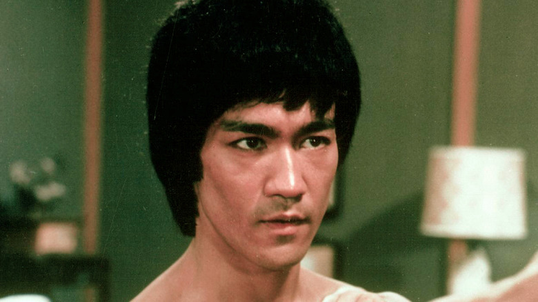 Bruce Lee poised to attack