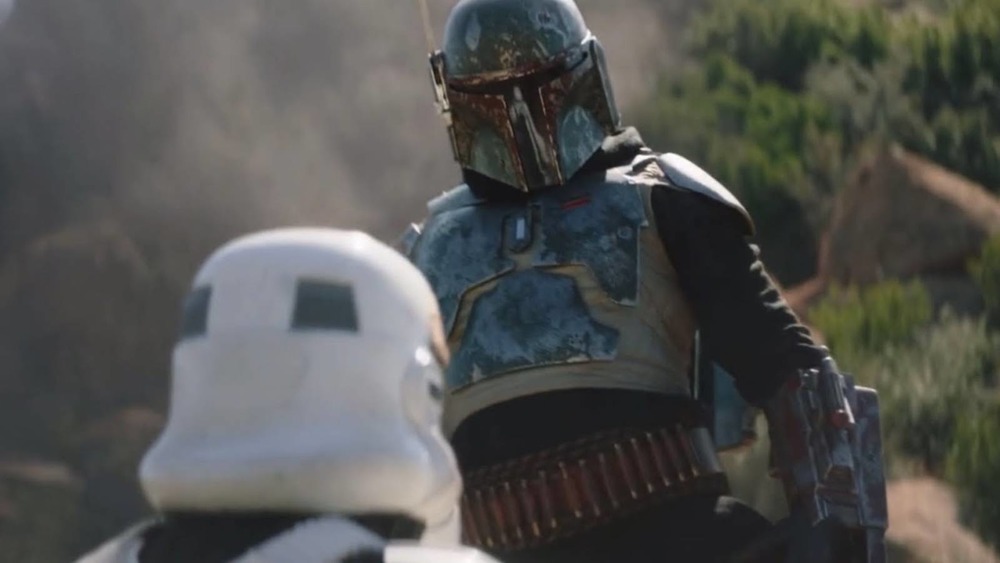 Boba Fett gets his armor back on The Mandalorian