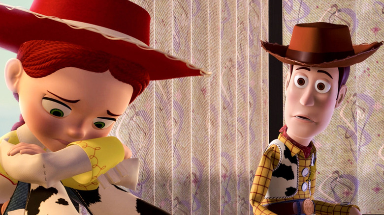 Jesse and Woody in Toy Story 2