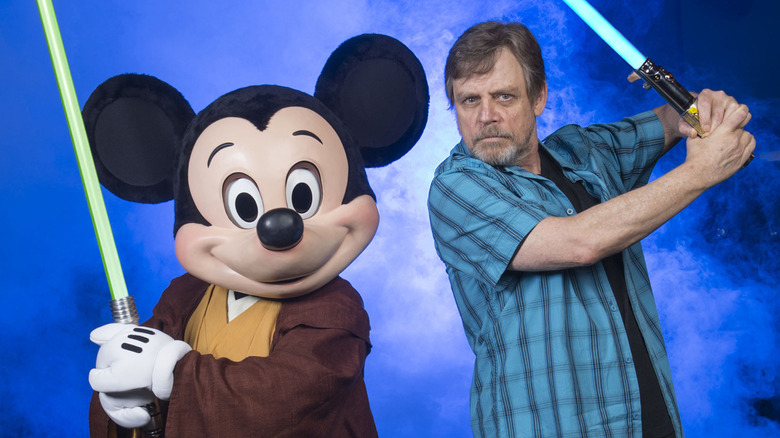 Mickey Mouse Mark Hamill Star Wars