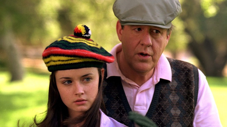 Richard Gilmore consoling Rory