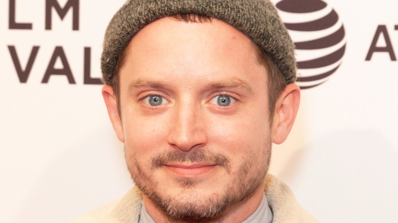 Elijah Wood smiling for the camera