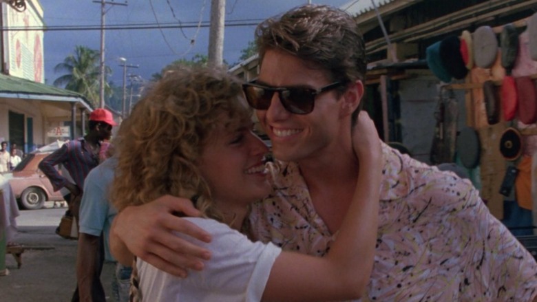 Tom Cruise and Elisabeth Shue
