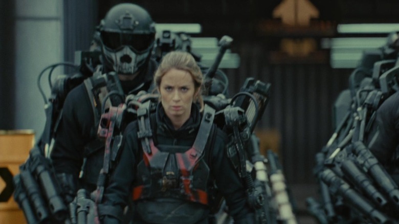 Rita Vrataski marching