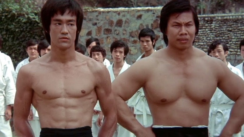 Bruce and Bolo glare