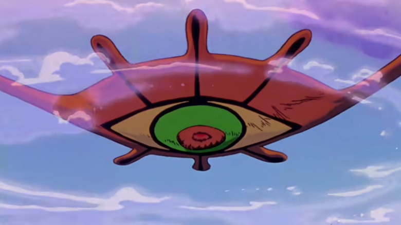 Sahaquiel hovering in the sky